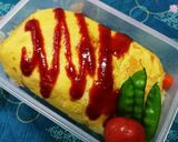 簡単お弁当シリーズvol.5 オムライス作り方7写真