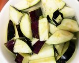 全てレンジ胸肉なす梅ポン酢味青椒肉絲風作り方5写真