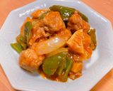 揚げない！豚こま肉で簡単酢豚作り方6写真