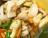 全てレンジ胸肉なす梅ポン酢味青椒肉絲風作り方18写真