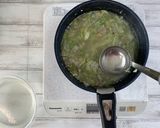 椎茸粉で春雨の中華風スープ作り方5写真