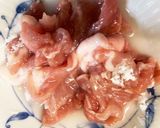 全てレンジ甘酢カレー味なす豚平焼き風作り方6写真