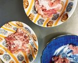 全てレンジ甘酢カレー味なす豚平焼き風作り方8写真