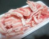 魚香肉絲（豚バラと筍の千切り豆板醤炒め）作り方4写真