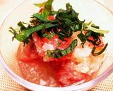 簡単★ひんやりトマトと玉ねぎのサラダ作り方5写真