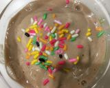 材料3つ*濃〜いチョコバナナシェイク作り方4写真