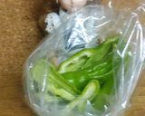 リカちゃん♡ししとうの肉詰め作り方10写真