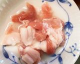 レンジさつま芋豚こまキムチ甘酢青椒肉絲風作り方1写真