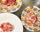 レンジさつま芋豚こまキムチ甘酢青椒肉絲風作り方2写真