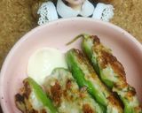 リカちゃん♡ししとうの肉詰め作り方18写真