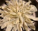 トマトクリームチーズネギ餃子作り方3写真
