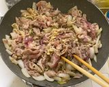 豚バラの味噌炒め作り方4写真