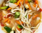 レンジ味噌トマトラーメン味タッカルビ風作り方19写真