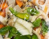 全てレンジ温野菜卵甘酢ネギ味チャンプル作り方16写真