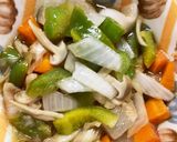 全てレンジ温野菜卵甘酢ネギ味チャンプル作り方17写真