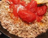 肉じゃが煮汁DEミートフィットチーネ作り方2写真
