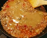 肉じゃが煮汁DEミートフィットチーネ作り方4写真