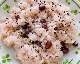 市販の素を使ったお赤飯作り方5写真