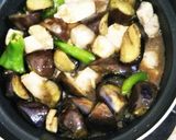なすと鶏もも肉の味噌炒め作り方4写真