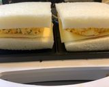 簡単！ハムエッグホットサンド作り方4写真