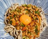 夏バテ対策！ネバネバ納豆そば作り方4写真