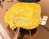 ホットサンドメーカーでオムレツ！作り方7写真