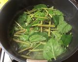 ご飯がススム！モロヘイヤのお浸しの作り方作り方1写真