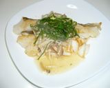 秋味♪白身魚のきのこあんかけ作り方7写真