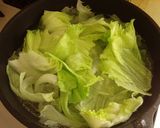 豚しゃぶとレタスのマヨポンサラダ作り方1写真