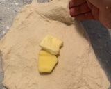 黒ごまとバター香る　塩パン作り方2写真
