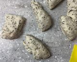 黒ごまとバター香る　塩パン作り方7写真