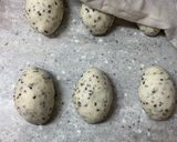 黒ごまとバター香る　塩パン作り方8写真