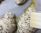 黒ごまとバター香る　塩パン作り方15写真