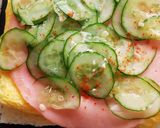 ♪甘辛ホットサンド♪作り方4写真