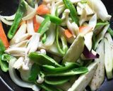 冷凍豆腐でそぼろ野菜甘辛炒め作り方5写真