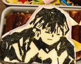 鬼滅の刃 アニメ のりアート 簡単 時短作り方1写真