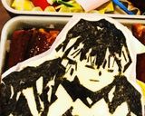 鬼滅の刃 アニメ のりアート 簡単 時短作り方2写真