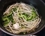 苦くない!ゴーヤともやしのサラダ作り方2写真