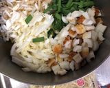 ちくわとはんぺん入りモダン焼き作り方1写真