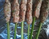 簡単☆鶏つくねのレモングラススティック作り方2写真