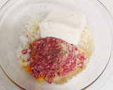 さっぱり煮の残り汁で煮込みハンバーグ！作り方2写真