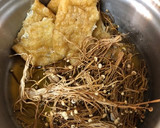 干しエノキと油揚げの煮作り方4写真