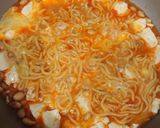 納豆in麻婆豆腐麺 ひとりランチ作り方2写真