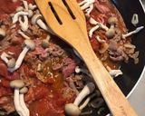 お豆腐と牛こま肉のトマト煮込み作り方3写真