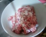 蠔油牛肉（牛バラのオイスターソース炒め）作り方5写真