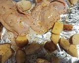お弁当★味噌焼きガーリックグリルチキン作り方1写真