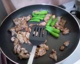 蠔油牛肉（牛バラのオイスターソース炒め）作り方14写真