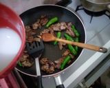 蠔油牛肉（牛バラのオイスターソース炒め）作り方18写真