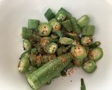 THE オクラと削りかまぼこ作り方4写真