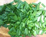 レンジだけで簡単エビと春雨とニラの中華風作り方1写真